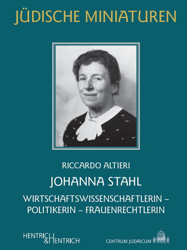 Buchcover Johanna Stahl